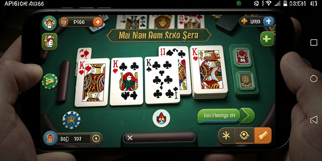 Tampilan menarik dari gameplay seru di API66.
