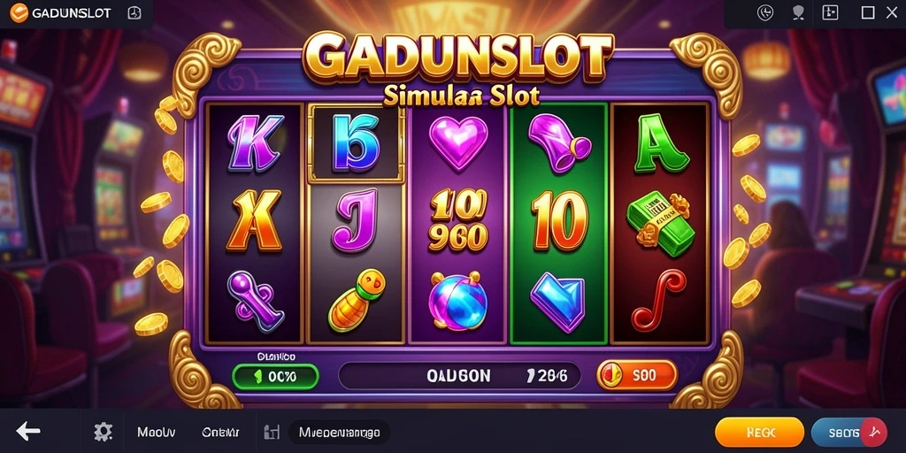 Screenshot GADUNSLOT menampilkan gameplay slot yang menarik.