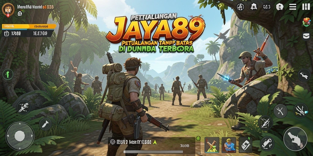 Gameplay JAYA89 yang menampilkan petualangan di dunia terbuka yang luas.