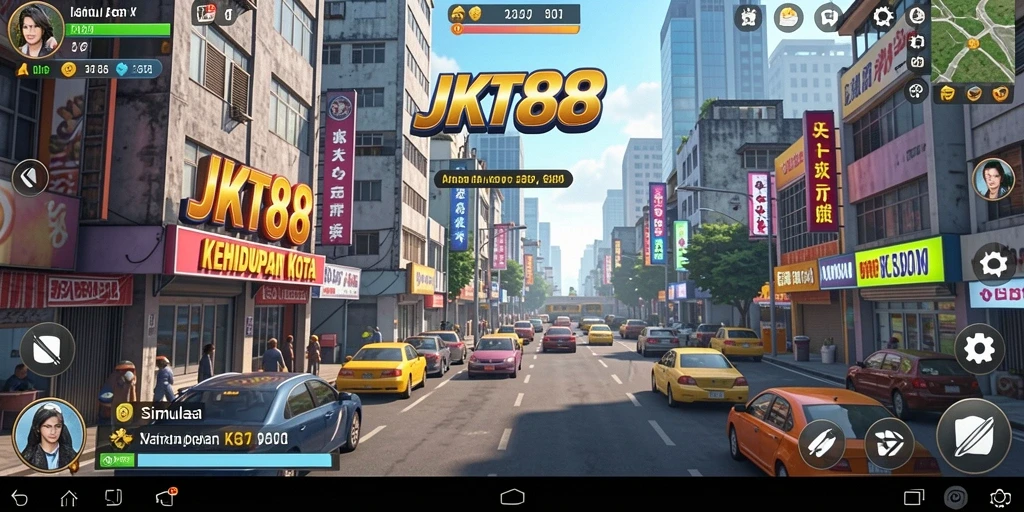 Tampilan gameplay JKT88 yang menarik dan detail.