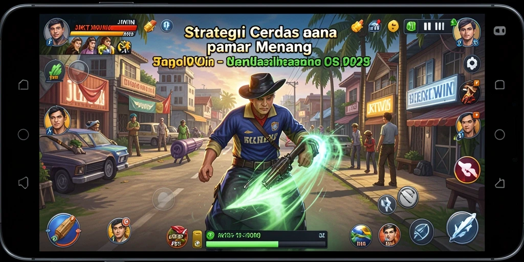 Tampilan menarik dari gameplay JKTWIN yang menampilkan strategi penuh aksi.