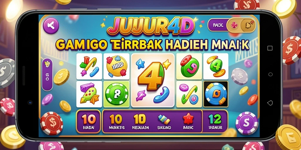Tampilan seru gameplay JUJUR4D dengan pengalaman Bingo