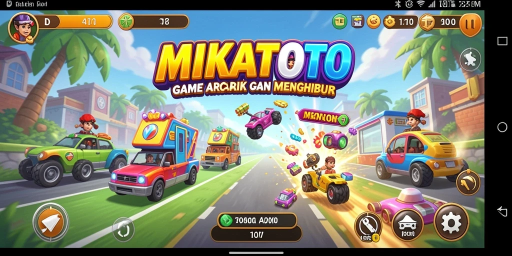 Tampilan gameplay seru dan penuh tantangan di MIKATOTO.