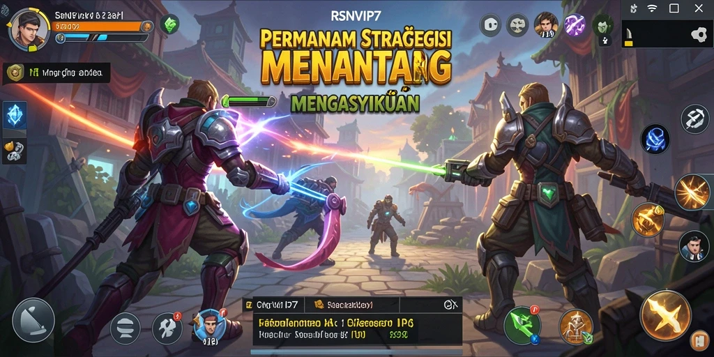 Tampilan strategi dan pertempuran dalam RSNVIP7 yang mendebarkan.