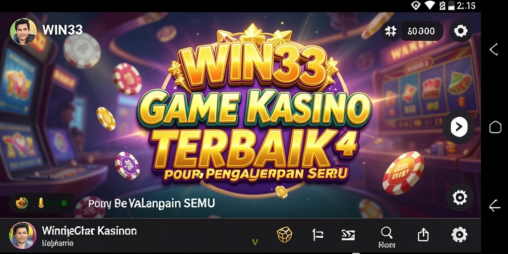 Tampilan gameplay WIN33 yang mengesankan dan seru.