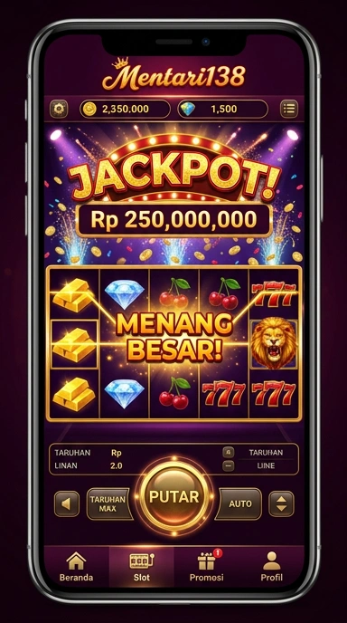 Tampilan antarmuka pengguna mentari138 yang intuitif.