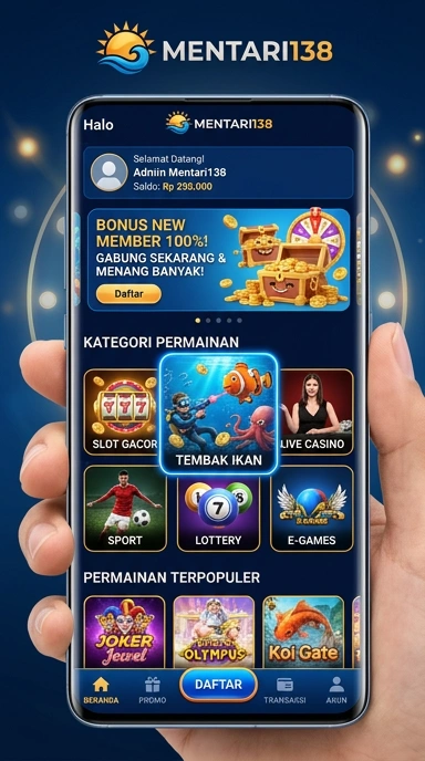 Proses unduh aplikasi yang cepat dan mudah di mentari138.